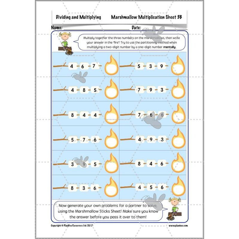 Division and Multiplication Year 4 Maths Lessons by PlanBee