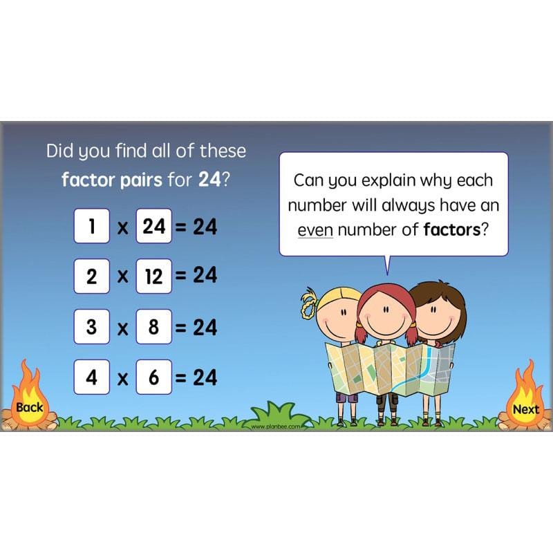 PlanBee Dividing & Multiplying - Lesson Plans and Resources for Year 4