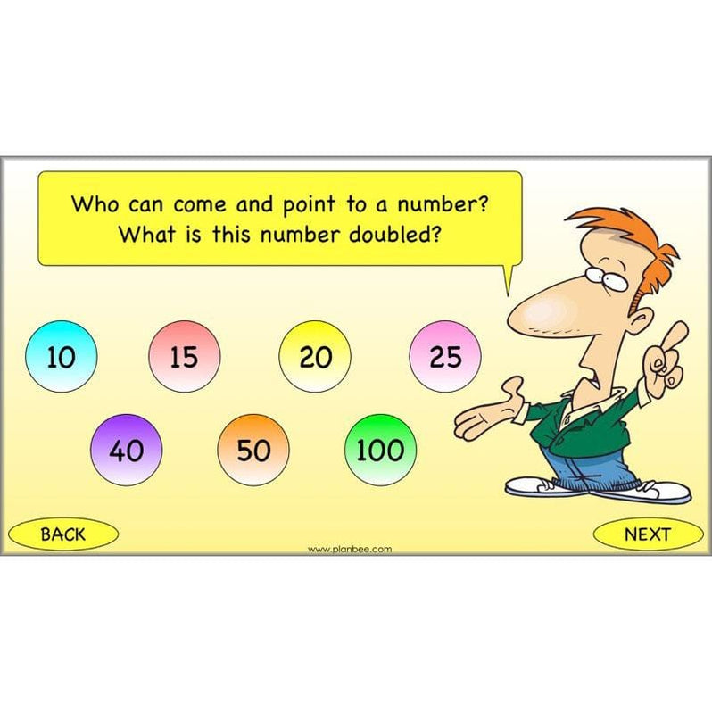 Doubling and Halving KS2 Year 3 Maths Lessons by PlanBee