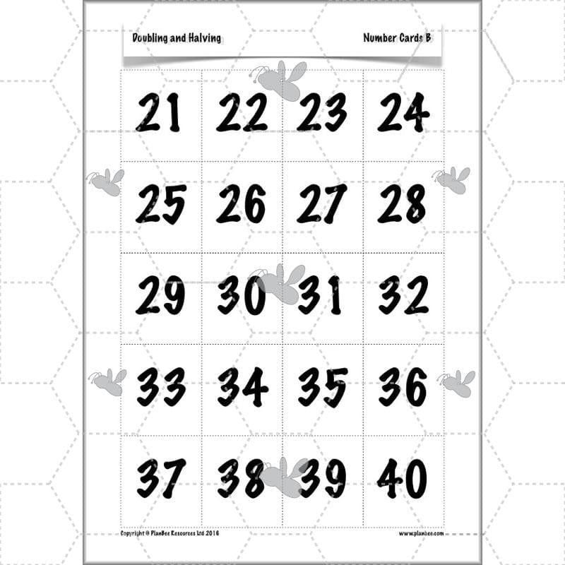 PlanBee Doubling and Halving Year 3 Maths Lesson Plan Packs | KS2