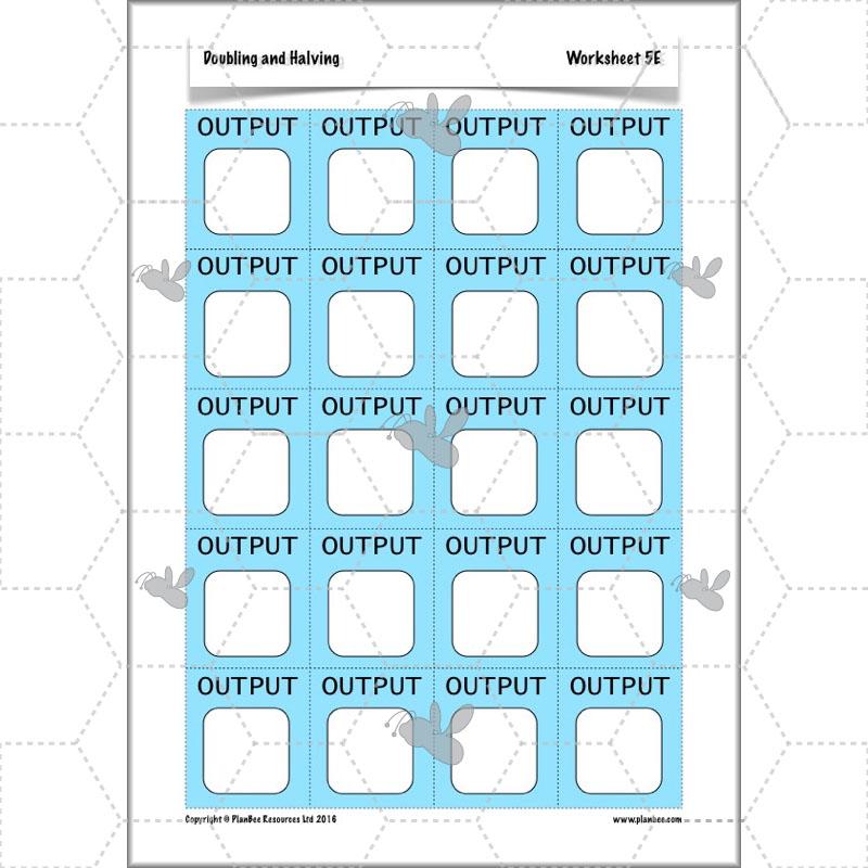 PlanBee Doubling and Halving Year 3 Maths Lesson Plan Packs | KS2
