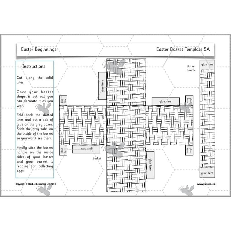 PlanBee Easter Beginnings KS1 Easter Lessons by PlanBee