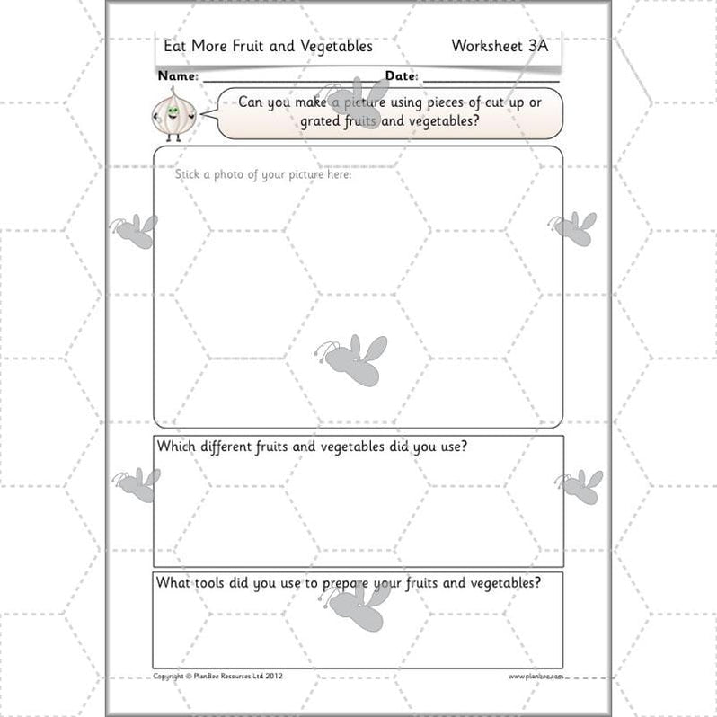 Eat More Fruit and Vegetables: KS1 DT scheme of work — PlanBee