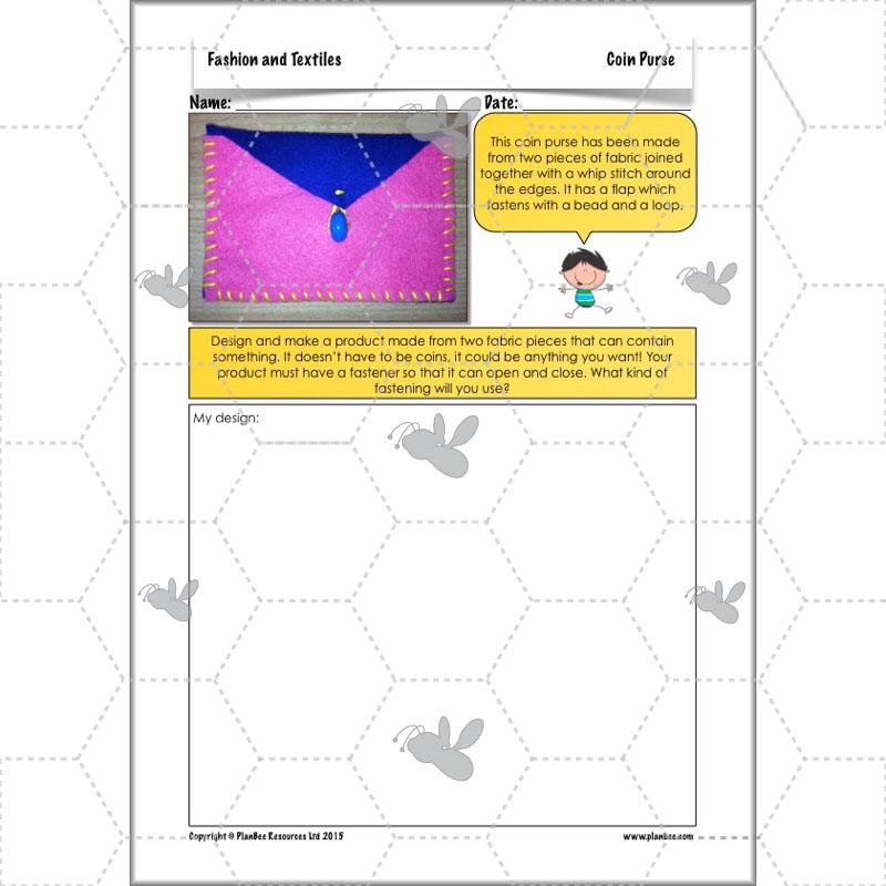 PlanBee Fashion and Textiles: Design and Technology KS2