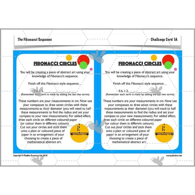 PlanBee The Fibonacci Sequence: KS2 Maths lesson planning