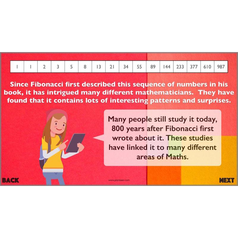 PlanBee The Fibonacci Sequence: KS2 Maths lesson planning