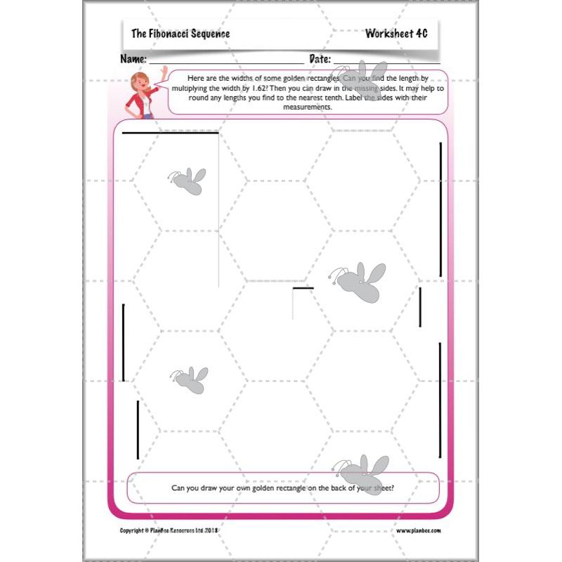 PlanBee The Fibonacci Sequence: KS2 Maths lesson planning
