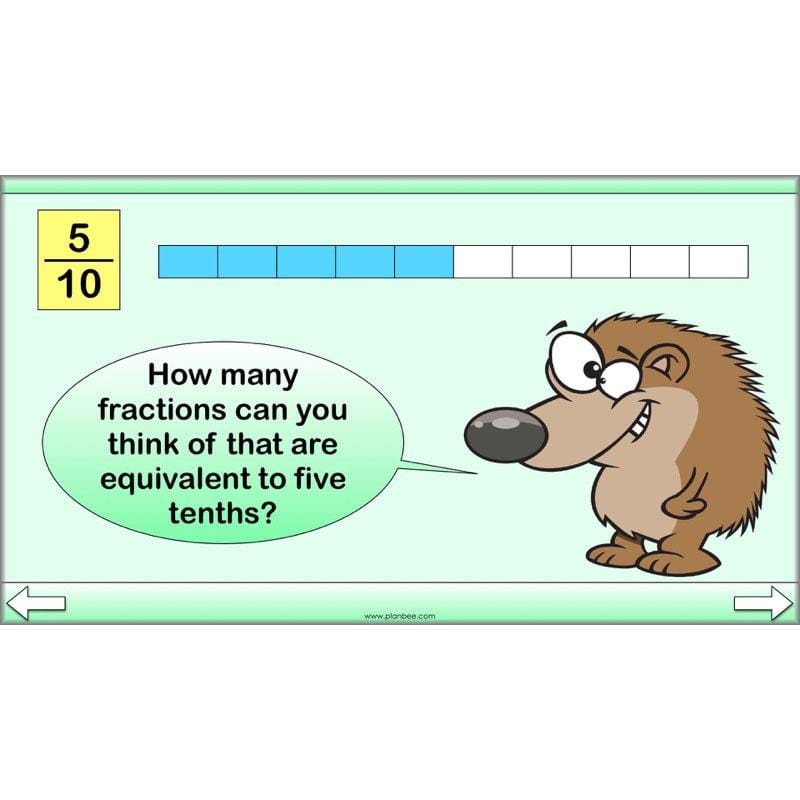 PlanBee Fractions and Time - Year 4 Primary Maths Resources