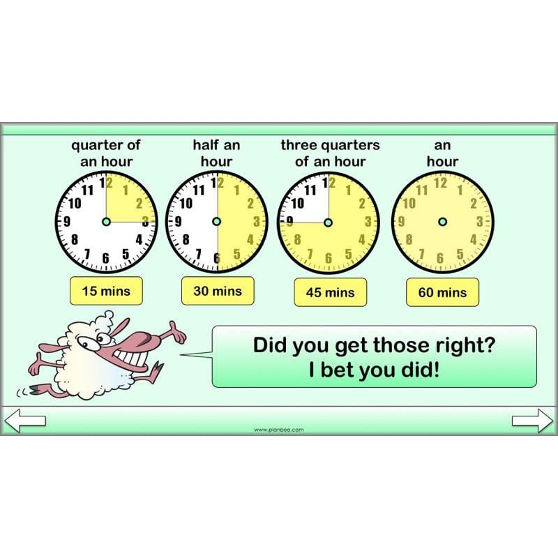 PlanBee Fractions and Time - Year 4 Primary Maths Resources