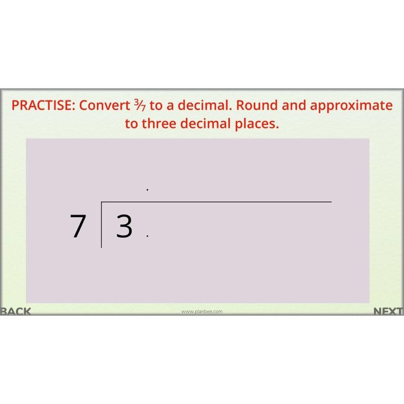 PlanBee Fractions, Decimals & Percentages - Year 6 Complete Maths Planning