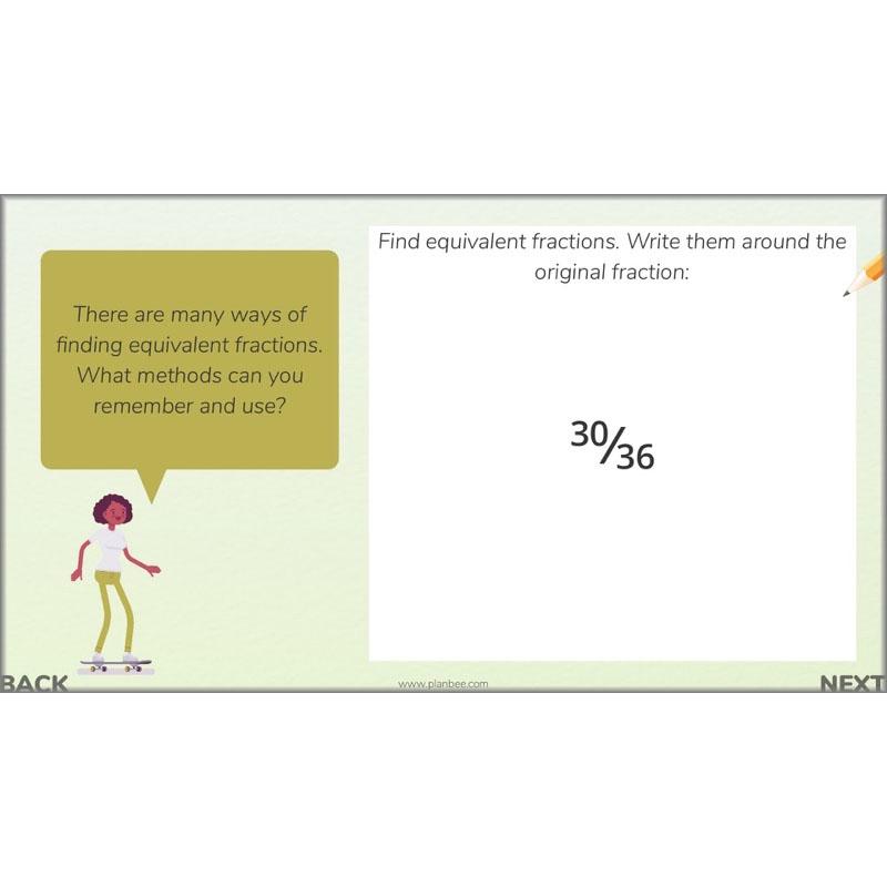 PlanBee Fractions, Decimals & Percentages - Year 6 Complete Maths Planning
