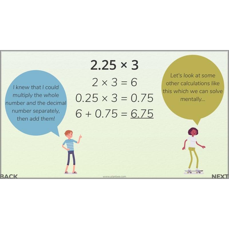 PlanBee Fractions, Decimals & Percentages - Year 6 Complete Maths Planning
