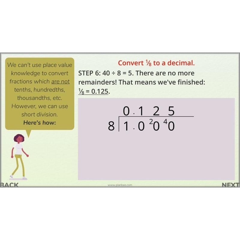 PlanBee Fractions, Decimals & Percentages - Year 6 Complete Maths Planning
