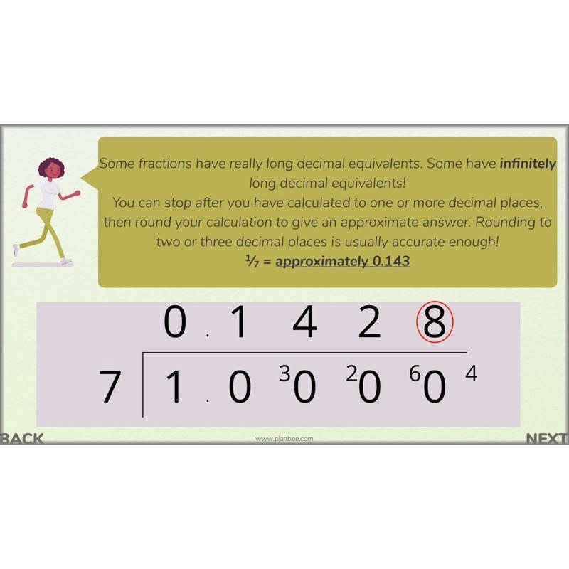 PlanBee Fractions, Decimals & Percentages - Year 6 Complete Maths Planning