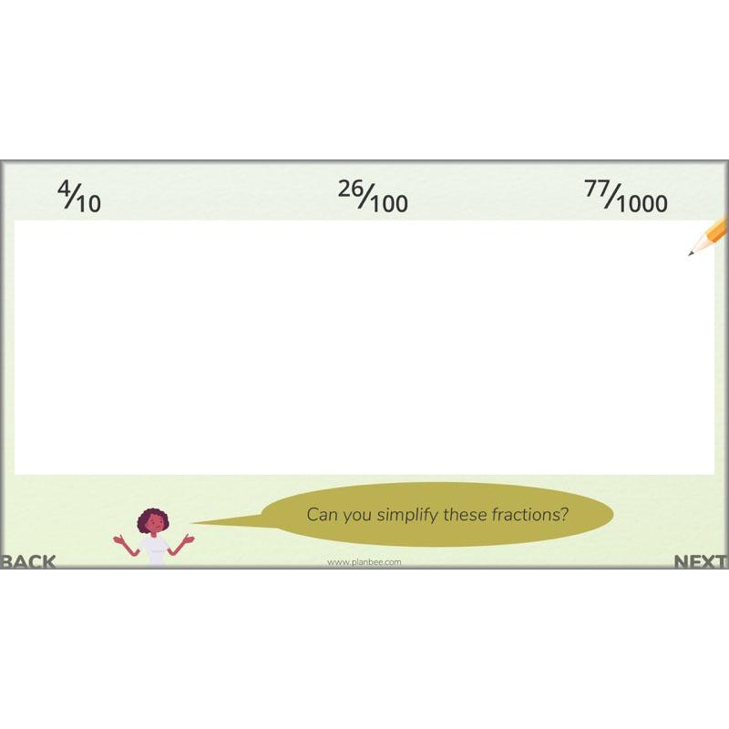 PlanBee Fractions, Decimals & Percentages - Year 6 Complete Maths Planning
