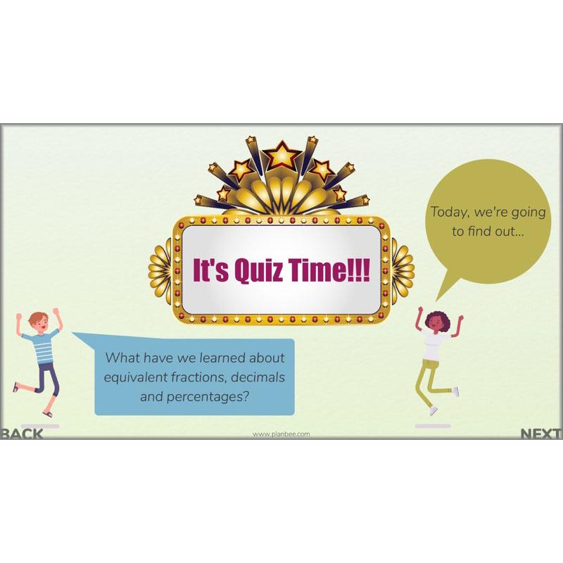 PlanBee Fractions, Decimals & Percentages - Year 6 Complete Maths Planning