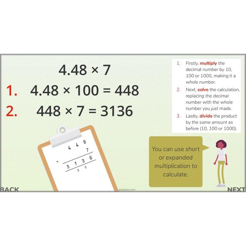 PlanBee Fractions, Decimals & Percentages - Year 6 Complete Maths Planning