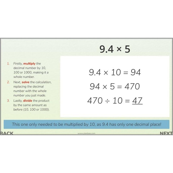 PlanBee Fractions, Decimals & Percentages - Year 6 Complete Maths Planning
