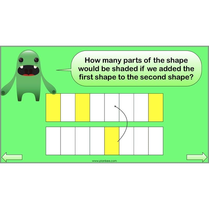 PlanBee Fractions in Action: KS2 Maths Year 3  Lesson Plans and Resources