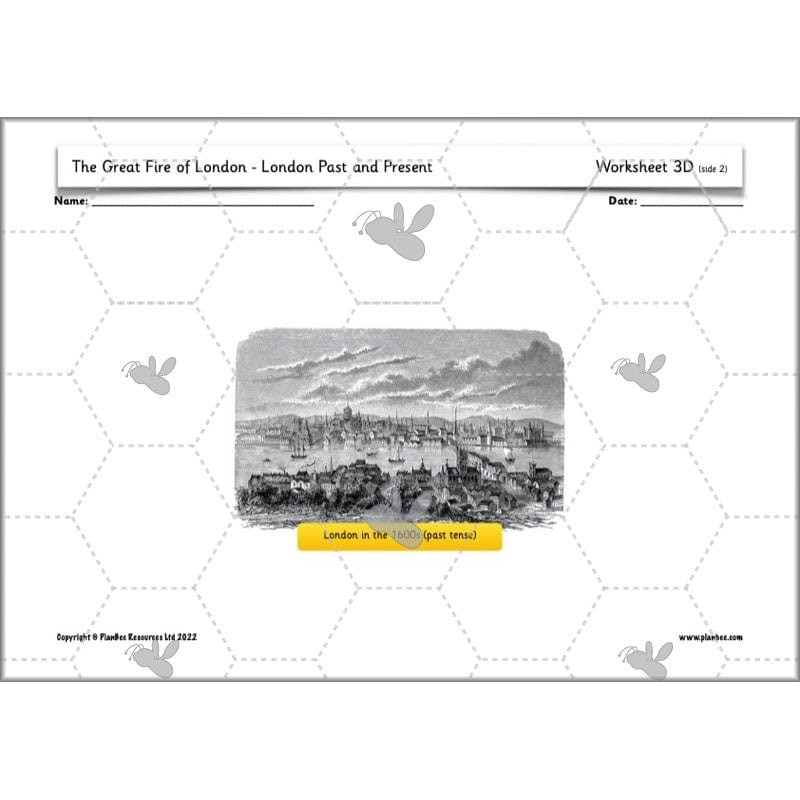 PlanBee London Past and Present KS1 | English Lesson Planning Year 2