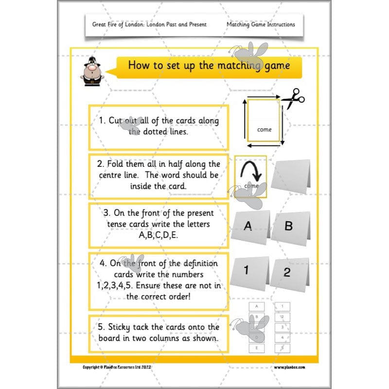 PlanBee London Past and Present KS1 | English Lesson Planning Year 2