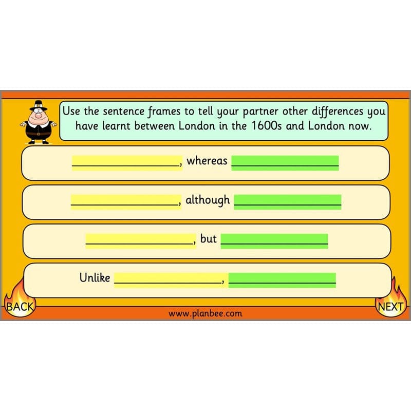 PlanBee London Past and Present KS1 | English Lesson Planning Year 2