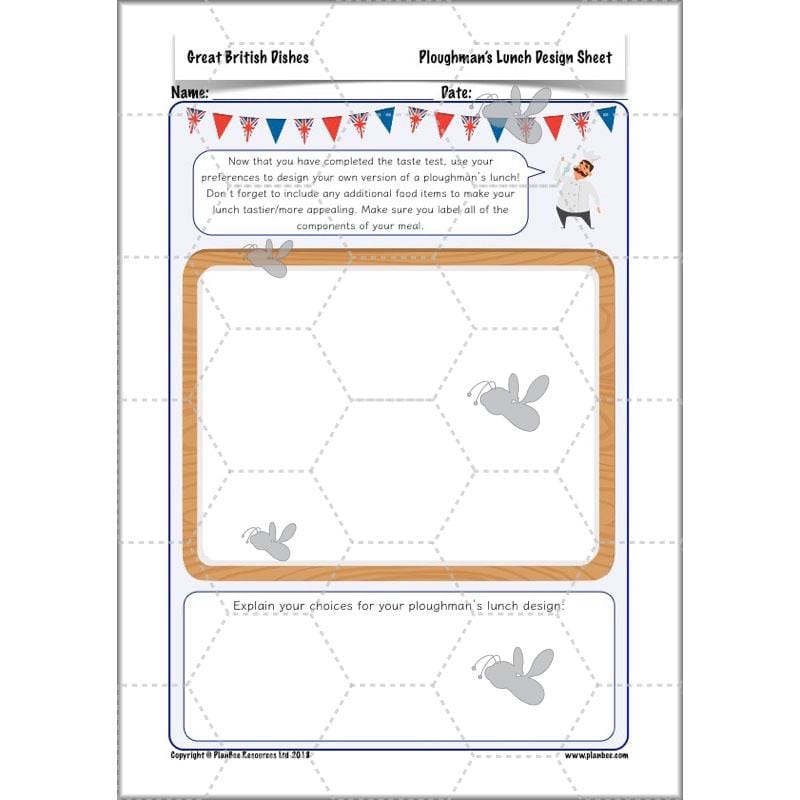 PlanBee Great British Dishes: KS2 DT scheme of work by PlanBee