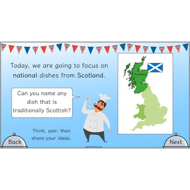 PlanBee Great British Dishes: KS2 DT scheme of work by PlanBee