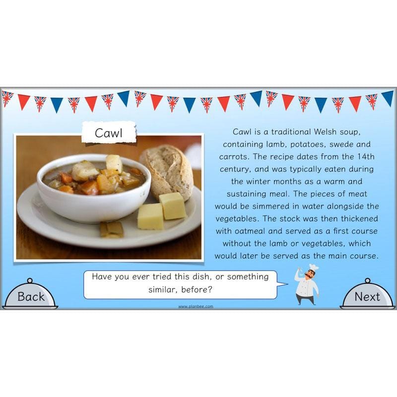 PlanBee Great British Dishes: KS2 DT scheme of work by PlanBee