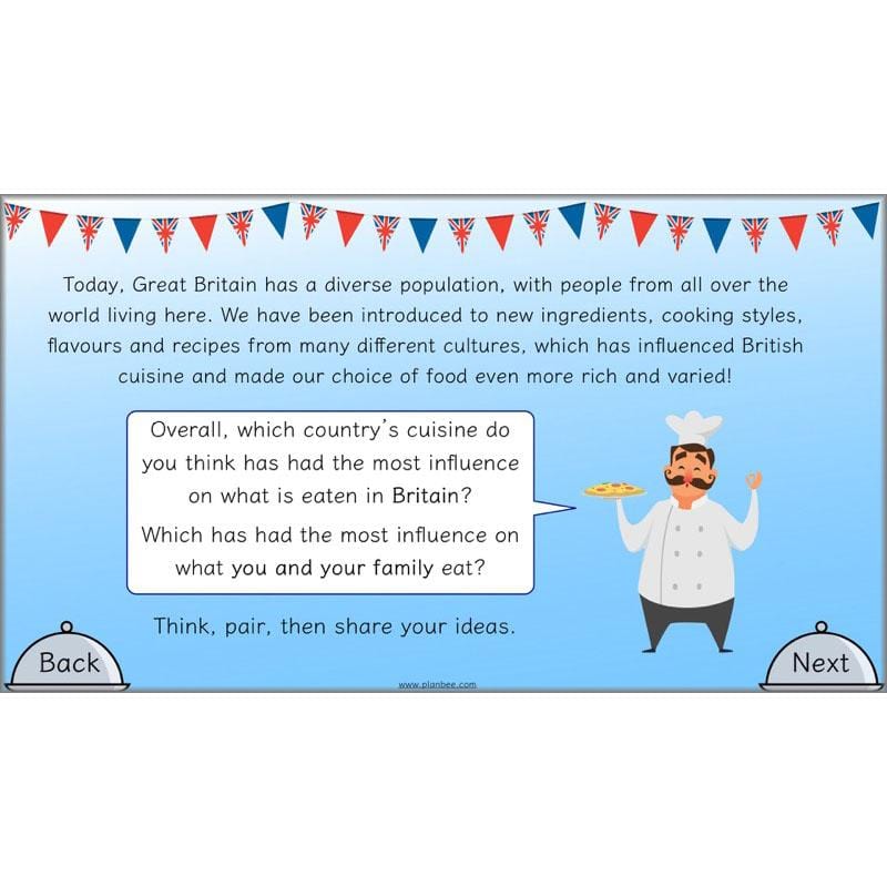 PlanBee Great British Dishes: KS2 DT scheme of work by PlanBee