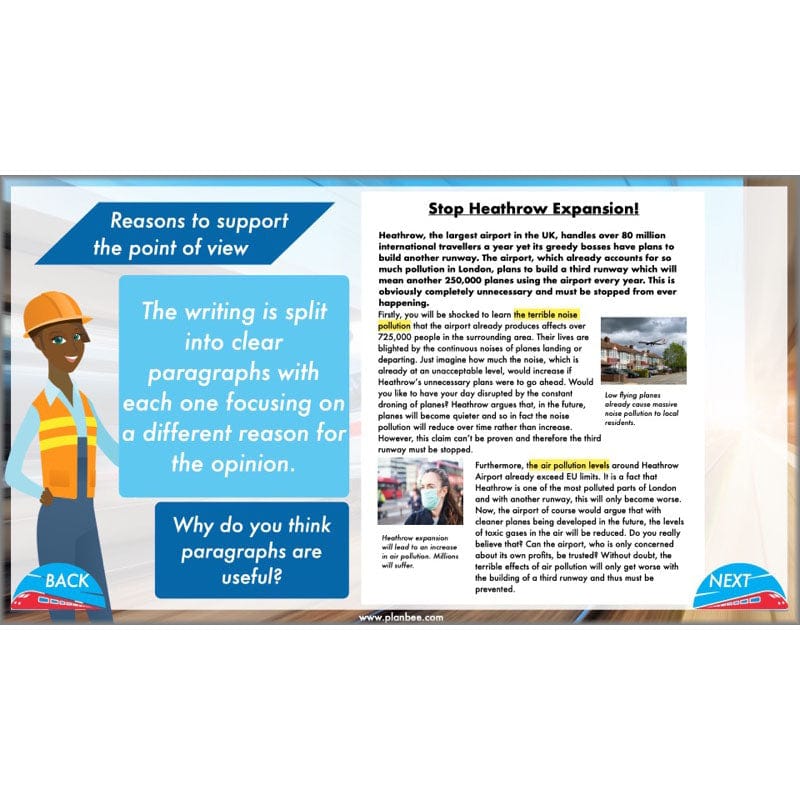 PlanBee HS2 Persuasive Writing KS2 English Planning Pack | PlanBee
