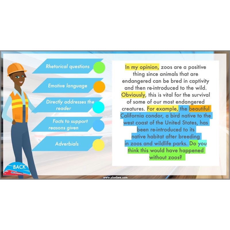 PlanBee HS2 Persuasive Writing KS2 English Planning Pack | PlanBee
