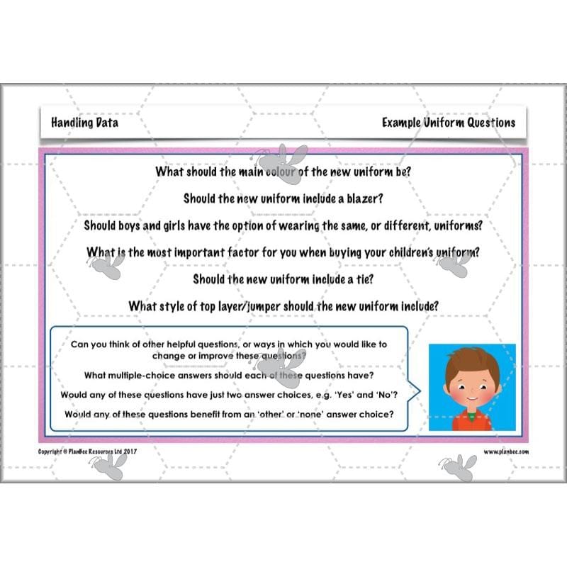 PlanBee Handling Data Year 4 Maths Lessons by PlanBee
