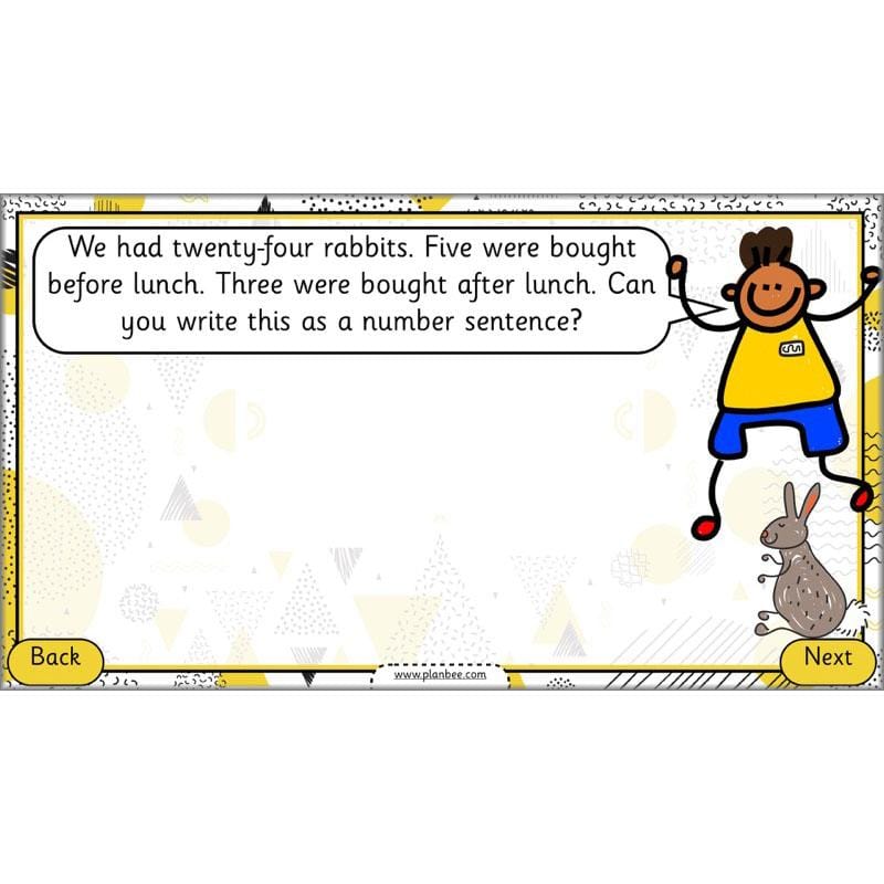PlanBee How Can We Subtract Numbers? Maths scheme of work for Year 2