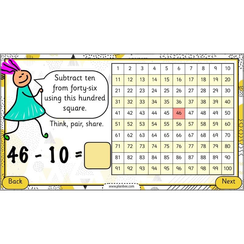PlanBee How Can We Subtract Numbers? Maths scheme of work for Year 2