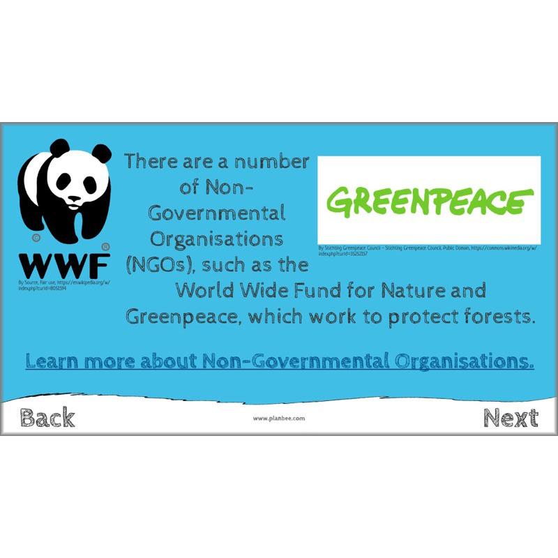 PlanBee I Speak for the Trees KS2 Ecosystems ESR Lessons