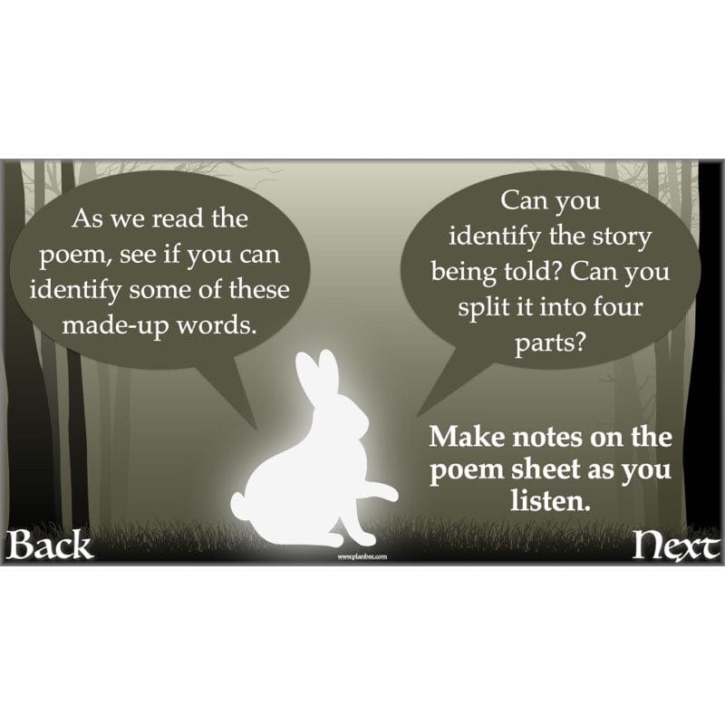 PlanBee Jabberwocky Planning KS2 | Year 5 Poetry | PlanBee