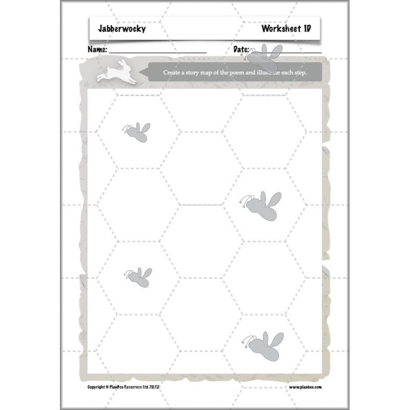 PlanBee Jabberwocky Planning KS2 | Year 5 Poetry | PlanBee