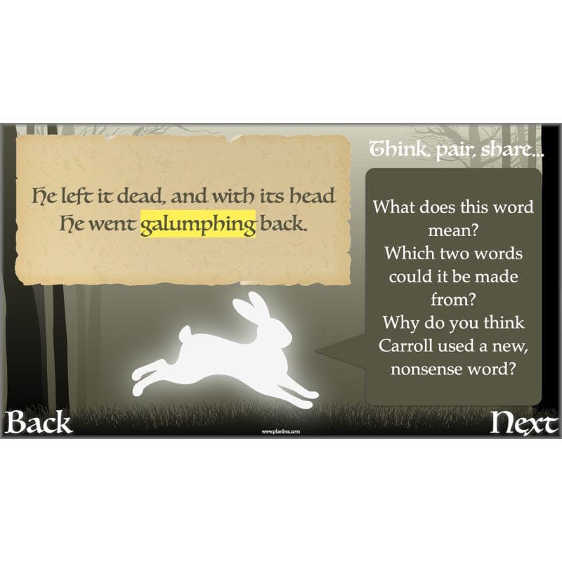 PlanBee Jabberwocky Planning KS2 | Year 5 Poetry | PlanBee