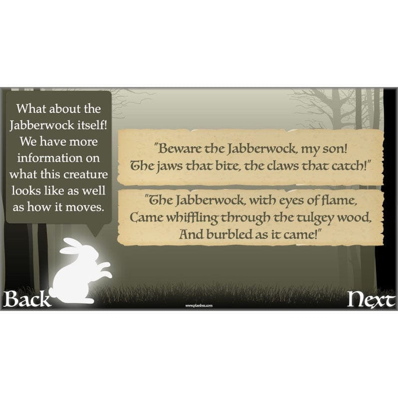 Jabberwocky Planning KS2 | Year 5 Poetry | PlanBee