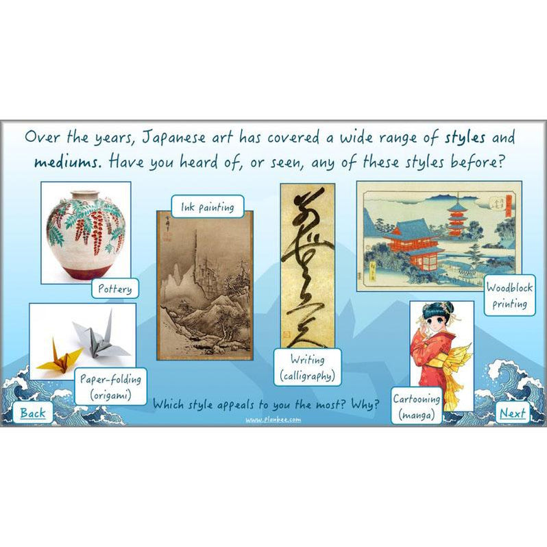 Japanese Art Lessons for KS2 Year 5/6 by PlanBee