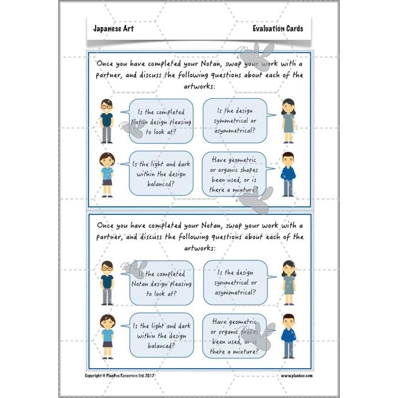 PlanBee Japanese Art for kids: PlanBee Art Lessons for UKS2