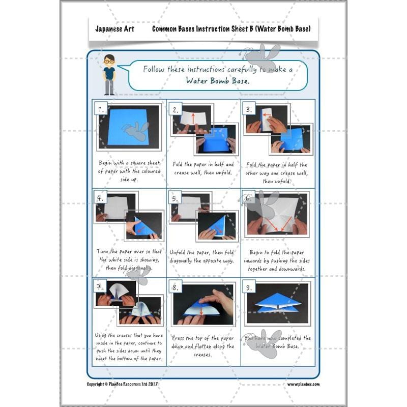 PlanBee Japanese Art for kids: PlanBee Art Lessons for UKS2