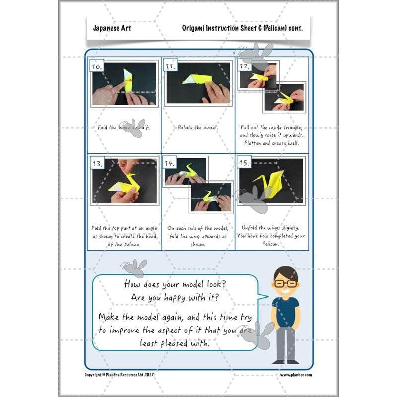 PlanBee Japanese Art for kids: PlanBee Art Lessons for UKS2
