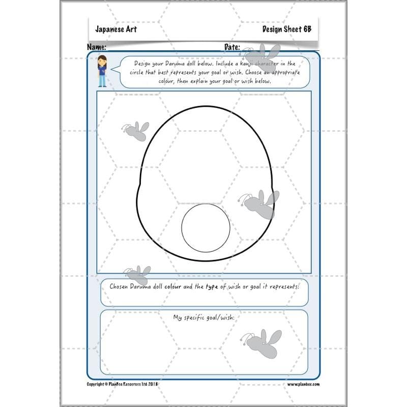 PlanBee Japanese Art for kids: PlanBee Art Lessons for UKS2