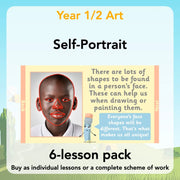 PlanBee Self-Portraits KS1 Art Lessons - PlanBee