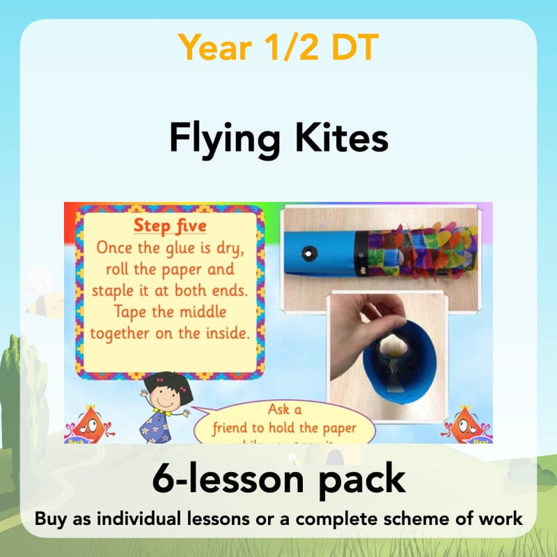 Flying Kites Complete set of DT lessons for KS1 — PlanBee