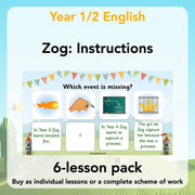 PlanBee Zog Instructions KS1 by PlanBee	