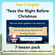PlanBee Twas the Night Before Christmas Lesson Plans | Year 2 Poetry