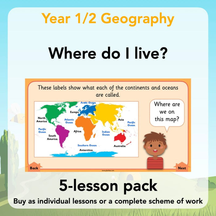 PlanBee Our Local Area KS1 Geography Planning | PlanBee